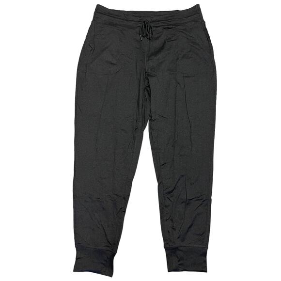 Lole Drawstring Gray Half Moon Lounge Jogger Pants Size X-Large NWOT - Picture 1 of 3